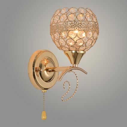 Бра XA1600/1W FGD золото 1х60W E27 d155 h250, HN25